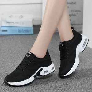 Women Outdoor Leisure Sport Shoes Female Casual Walking Shoes Breathable Mesh Fashion Sneakers