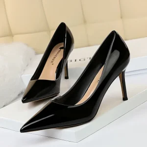 Women Pumps High Heels Shoes Woman Stiletto Pointed Toe Female Sexy Party Shoes Office Lady Wedding
