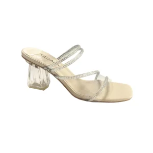 Women Sandals New Styles 6cm Transparent Pumps Summer Slippers Women High Heel Shoes Sandals Women Slides