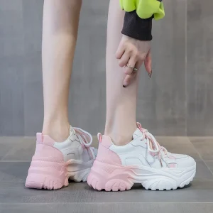 Women Shoes Light Women Sneakers Air Mesh Tenis Feminino Shoes Breathable Trainers Casual White Sneakers