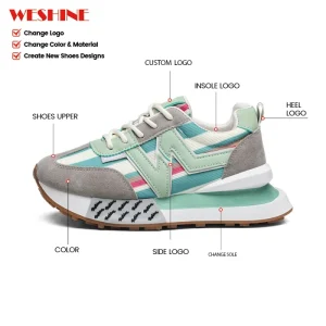 Women Shoes Sneaker Women Casual Sneakers Women’s Chunky Sneakers Custom Made Beach Breathable Mesh
