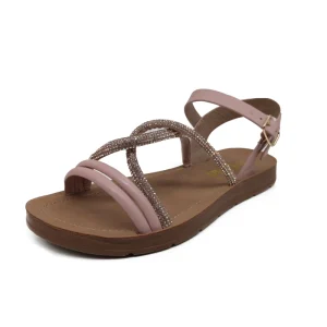 Women’s Adjustable Casual Flat Sandals Open Toe Summer Day Beach Friendly Design Breathable Outdoor Feature