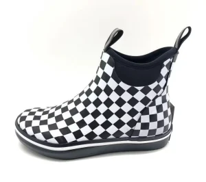Women’s Ankle Rain Boots Fishing Boots Rubber Waterproof Slip Resistant Outdoor Work Deck Boots