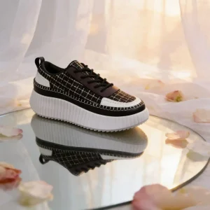 Women’s Autumn Fashion Sneakers Outdoor Fitness Walking Sports Shoe Trendy Casual Breathable Cushioning Running Slip Resistant