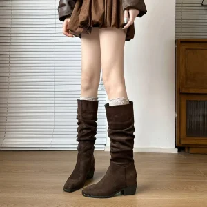 Women’s Autumn Winter Boots from Europe and America of High Quality and Available for Personal Customization