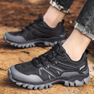 Women’s Autumn/Winter Snow Boot Hiking Boots High-top Sneakers Breathable Lighted Comfortable Outdoor Camping Shoes