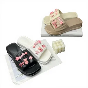 Women’s Babouches Breathable Lightweight Slip-On Flats Soft Flexible Sole Comfortable Anti-Slippery Indoor