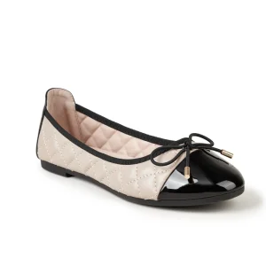 Women’s Ballet Flats Casual Work Shoes Slip on Solid Color Mesh PU Upper Lightweight Comfort Elegant Dress Shoes