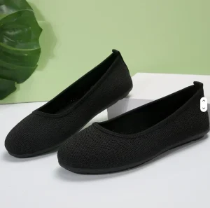 Women’s Ballet Flats Elegant and Stylish with Arch Support Comfortable Round Toe Easy to Slip On and Off