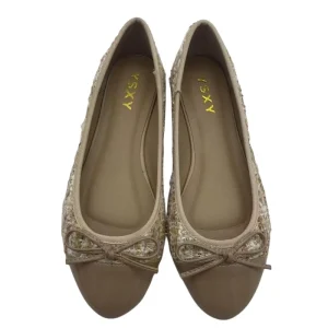 Women’s Ballet Flats Slip On Comfortable Flat Shoes Bow Tie Round Toe Autumn Spring Summer