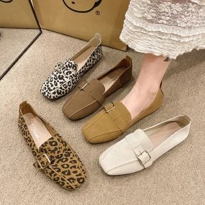 Women’s Big Size Casual Flat Shoes Comfortable Flats Light Slip-On Summer Spring Fashion Trend Flat Ladies Shoes