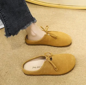 Women’s Bowknot Casual Slip-on Flat Shoes