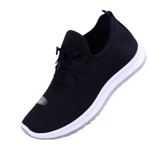 Women’s Breathable Air Mesh Sneakers Fashion Trend Jogging Trainers Spring Sport Running Shoes Monk Strap Design