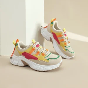 Women’s Breathable Casual Sports Shoes Running Comfortable In Stock New Fashion Walking Style Sneakers