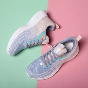Women’s Breathable Chaussures De Course Running Sneakers Non Slip Walking Gym Workout Comfortable Running Shoes