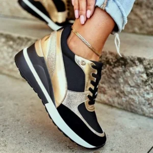 Women’s Breathable Chunky Sneakers Casual Sneakers with Comfort and Style