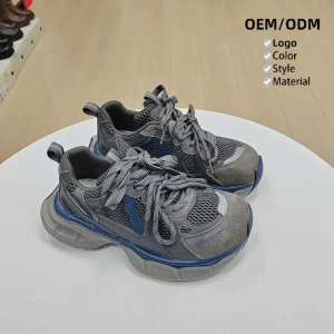 Women’s Breathable Korean Lace-Up Sneakers Thick Sole Anti-Slip Height Summer Spring