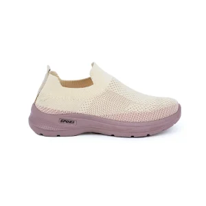 Women’s Breathable Light Weight Sneakers Slip On Casual Flats with Height Increase Sports Shoes for Spring Summer Autumn