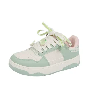 Women’s Breathable Mesh Upper EVA Midsole Rubber Outsole Tennis Running Walking Sneakers