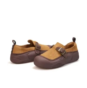 Women’s Breathable Rubber Loafers Single Shoe Muffin Bottom Fashion Trend for Summer Casual Flat Look for Spring Autumn