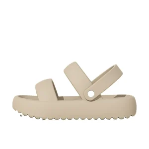 Women’s Breathable Two Way Summer Sandals Thick Non Slip Platform Soles Open Toe Slip On Closure for Beach