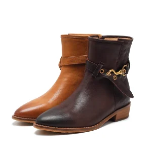Women’s Buckle Knee High Boots