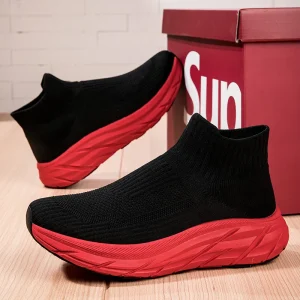 Women’s Casual Chaussures Trendy Sports Walking Style Shoes Pink Heightening Fashion Sneakers