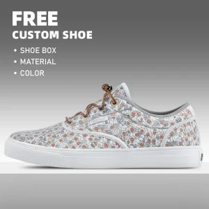Women’s Casual Flat Custom Private Logo Sneakers