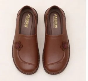 Women’s Casual Flats Shoes Breathable Australian Wool Comfortable Elegant Loafers with Soft Bottom Slip on Sandals Walking