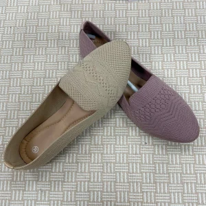 Womens Casual Office Loafers Comfortable Canvas Flat Shoes for Everyday Wear Breathable & Lightweight for Women & Ladies