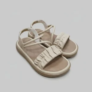 Women’s Casual Open Toe Summer Sandals Comfortable Soft Lace-Up Design Flats Shoes for Outdoor