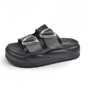 Women’s Casual Sandals Summer Women’s Outdoor Slides Thick Platform Soft Sole Beach Casual Sandals slip on slippers