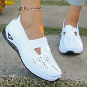 Women’s Casual Shoes Soft Breathable Slip-on Sneakers