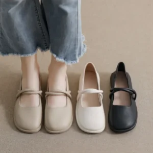 Women’s Casual Shoes Soft Comfortable Microfiber PU Lightweight Upper Fresh Summer Party Outdoor Usage Fashion Toe TPR