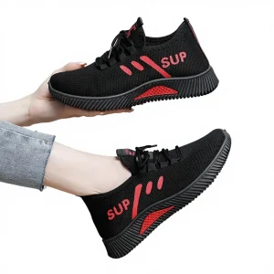 Women’s Casual Shoes Summer Breathable Mesh Upper Lightweight Comfortable Sneakers Non Slip Shoes