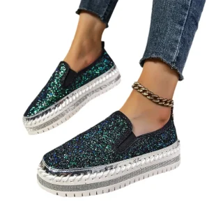 Women’s Casual Shoes with Smooth and Comfortable Rubber Soles for Daily Use