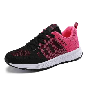 Women’s Casual Sneakers Fashionable Walking Style Sports Shoes Running Ladies’ Shoes Zapatillas De Mujer