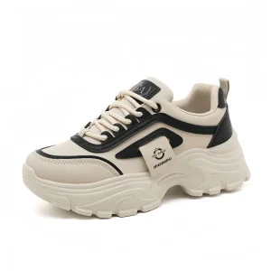 Women’s Casual Sports Shoes Running Walking Comfortable Anti Slippery Jogging Shoes PU Upper Cushioning