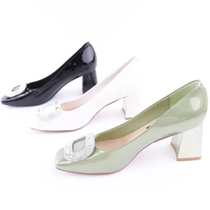 Women’s Casual Square Toe Flats Soft Comfortable Work Career Shoes for Bridal Occasions Girls’ Style
