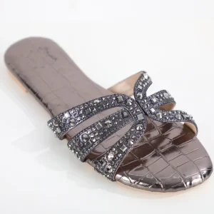 Women’s Casual Style Mules with Rhinestones Breathable Multi Color