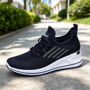 Women’s Casual Walking Shoes Breathable Sports Shoes Women’s Casual Shoes Women’s Casual Slow Walking Slope Heels OEM ODM