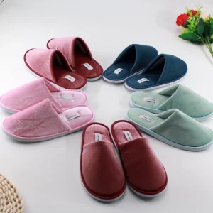 Women’s Chinese New Styles Closed Toe Super Soft Fluffy Warm Anti-Slip Breathable Winter Spring Autumn TPR EVA Bedroom