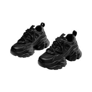 Women’s Chunky Sneakers Thick Bottom Platform Vulcanize Shoes Breathable Spring Summer Autumn Casual Light Weight