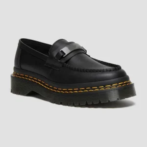 Women’s Classic Loafers Genuine Leather British Low Top for Shoes Nameplate Double Yellow Line Spring Fashion Student Leisure