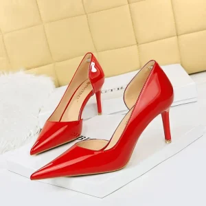 Women’s Classic Pointed Toe High Heels Pumps Wedding Dress Office Shoes
