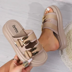 Women’s Comfortable Lightweight Classic Flat Sandals for Summer