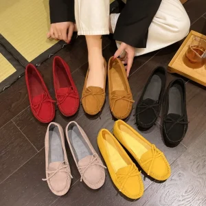 Women’s Comfortable Slip on Shoes Casual Breathable Lightweight Footwear Indoor Dance Shoes