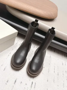Women’s Cowboy Boots Slip-On Mid-Calf Elegant Comfortable Fashionable Autumn/Winter Style