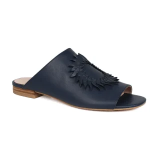 Women’s Custom Open Toe Mule Sandal Soft PU Insole Comfortable Flat Heel Square Toe Fashionable Casual Slide Summer Outdoor Use