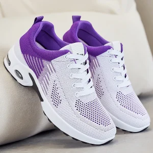 Women’s Customizable Casual Sport Running Shoes Fashionable Breathable Rubber Sneakers New Spring Styles for Walking 36 44